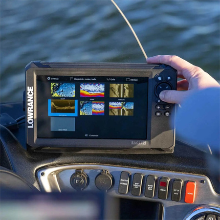 Echosonda Lowrance Eagle 9 bez przetwornika