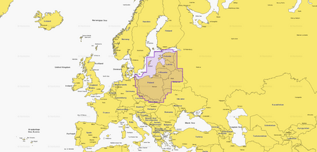 Mapa NAVIONICS PLATINUM Baltic Sea - East Coast Regular