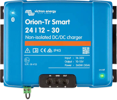 Ładowarka Orion-Tr Smart 12/24-15A (360W) Non-isolated DC-DC 