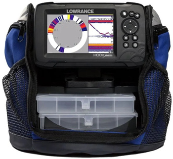 Echosonda Lowrance Hook Reveal 5 Row IceMachine z ploterem map 5