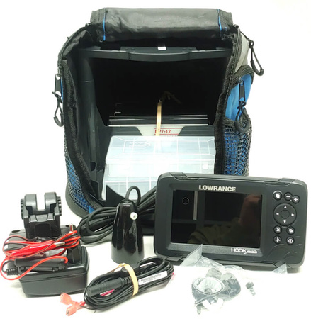 Echosonda Lowrance Hook Reveal 5 Row IceMachine z ploterem map 5